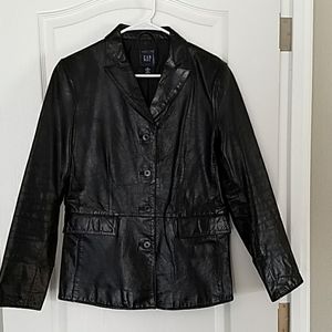 Gap leather jacket